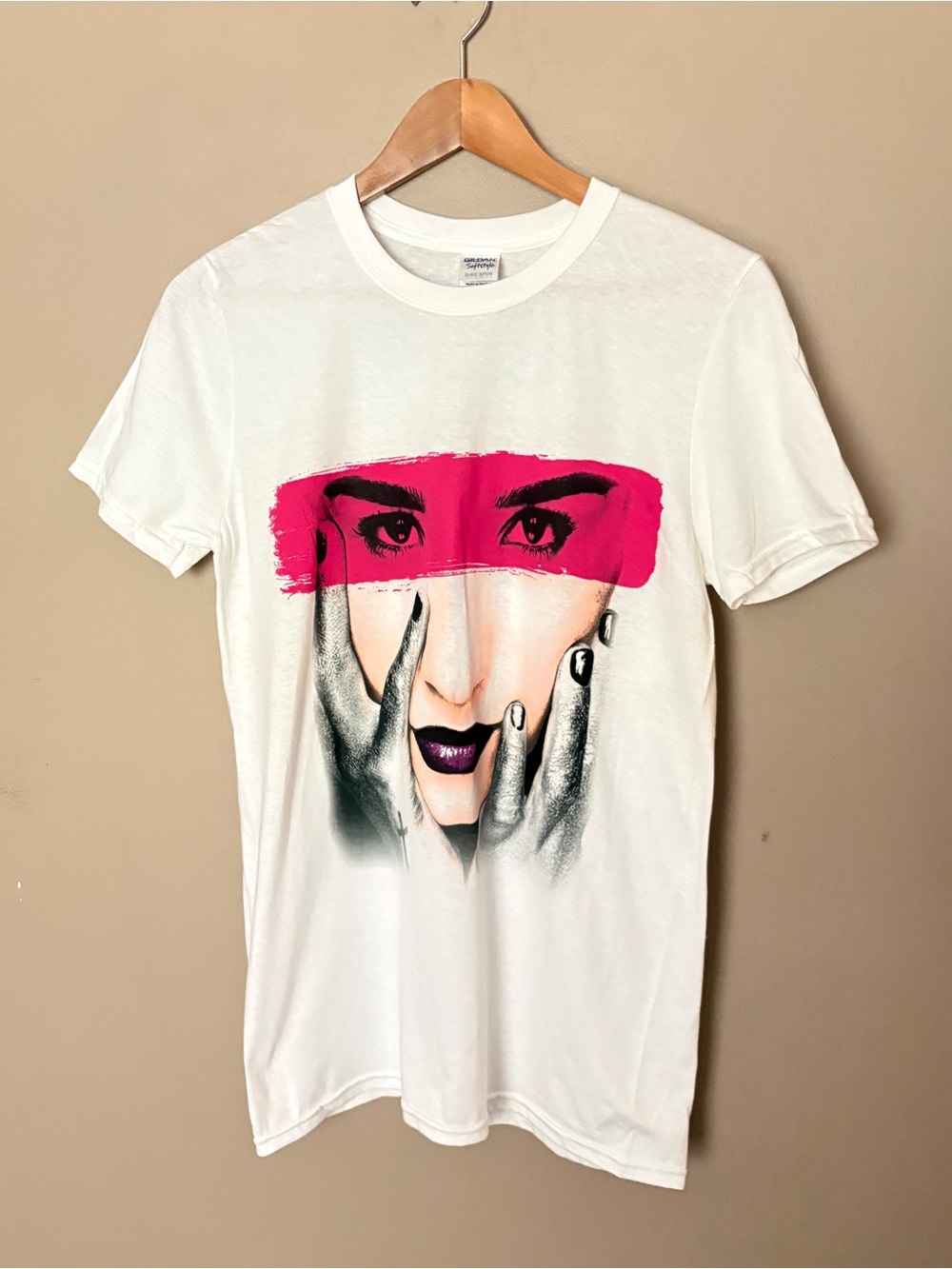 Demi Lovato 2014 Neon Lights World Tour concert t-shirt artistic colorful NWOT S